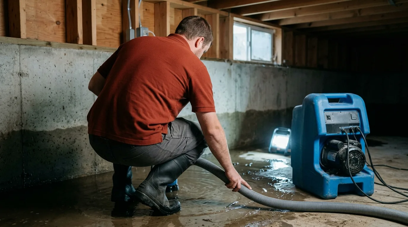 Basement Flooding Cleanup